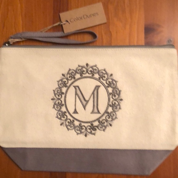 COLOR DUNES MONOGRAM COSMETIC POUCH - Picture 2 of 3